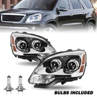 For 2007-2012 GMC Acadia Projector 2Pcs FACTORY Headlights Headlamps w/Bulbs L+R