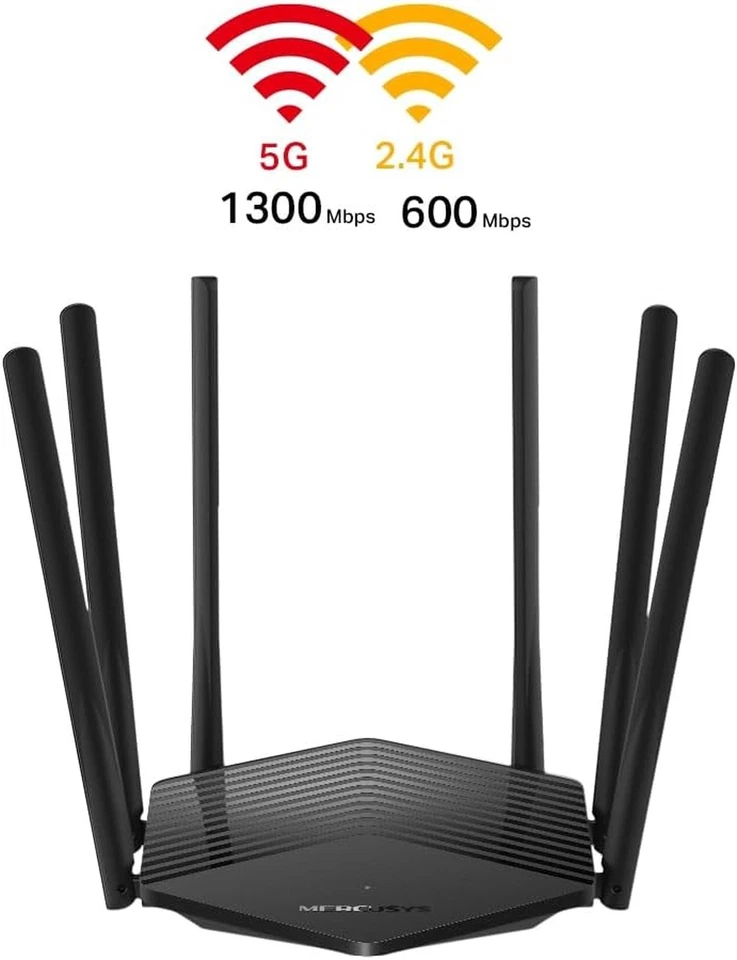 Mercusys MR50G AC1900 Mbps Modem Wireless 5GHz Dual Band Gigabit Router - Bild 2 von 4