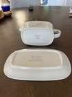 MIKASA Intaglio CAC 90 Long Stems Gravy Sauce Boat Under Plate 2 Piece Set EUC — photo 5