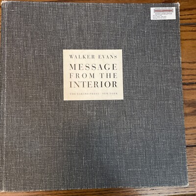 Message from the interior by Evans, Walker