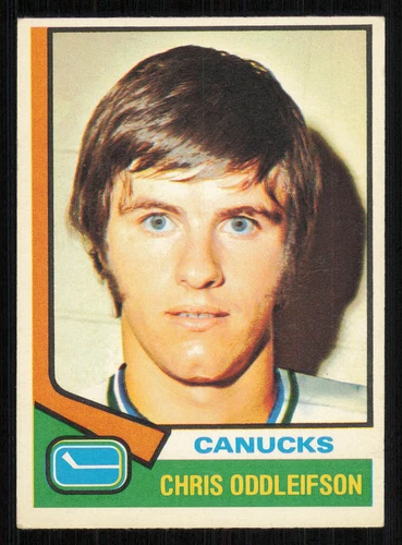 1974-75 O-Pee-Chee #108 Chris Oddleifson RC