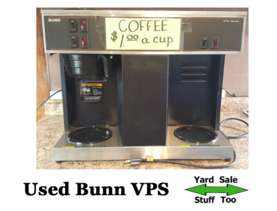 Bunn VPS Coffee Maker Used tested 