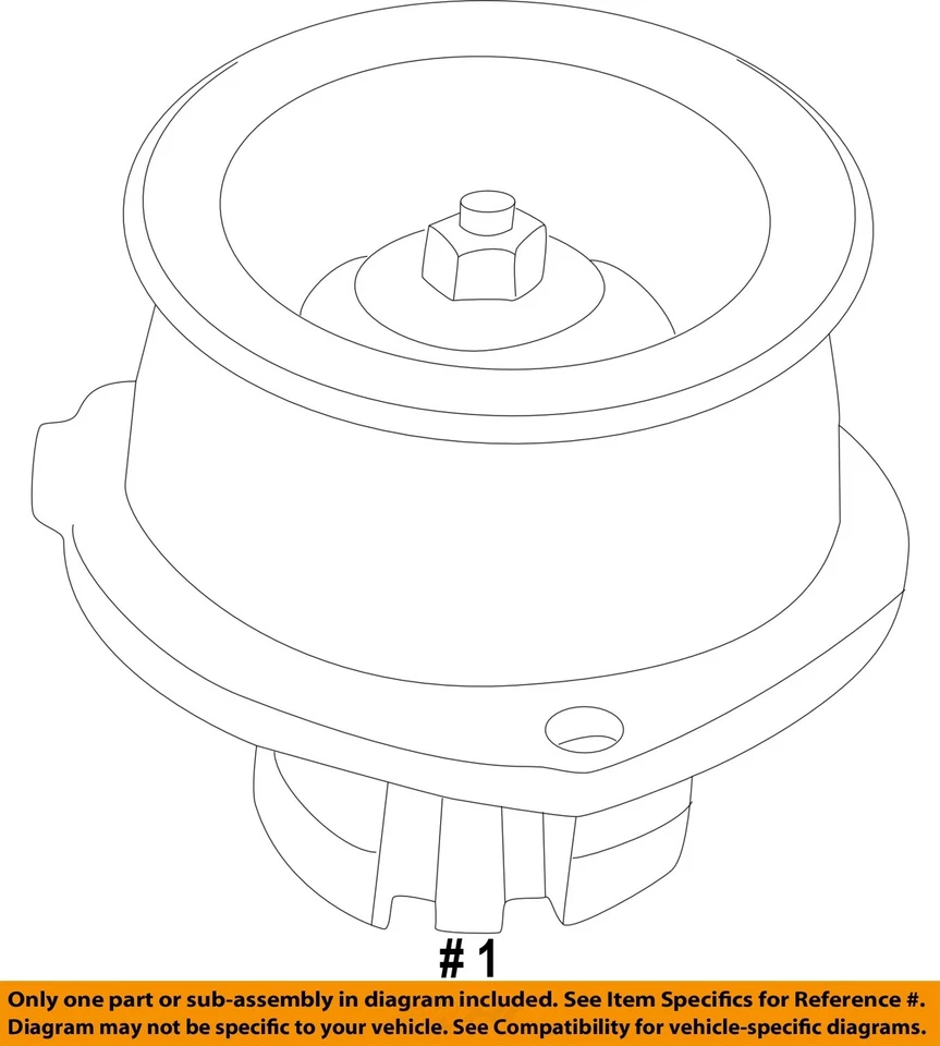 Motor de soprador HVAC usado serve: 2005 Pontiac Aztek grau A - Imagem 4 de 4