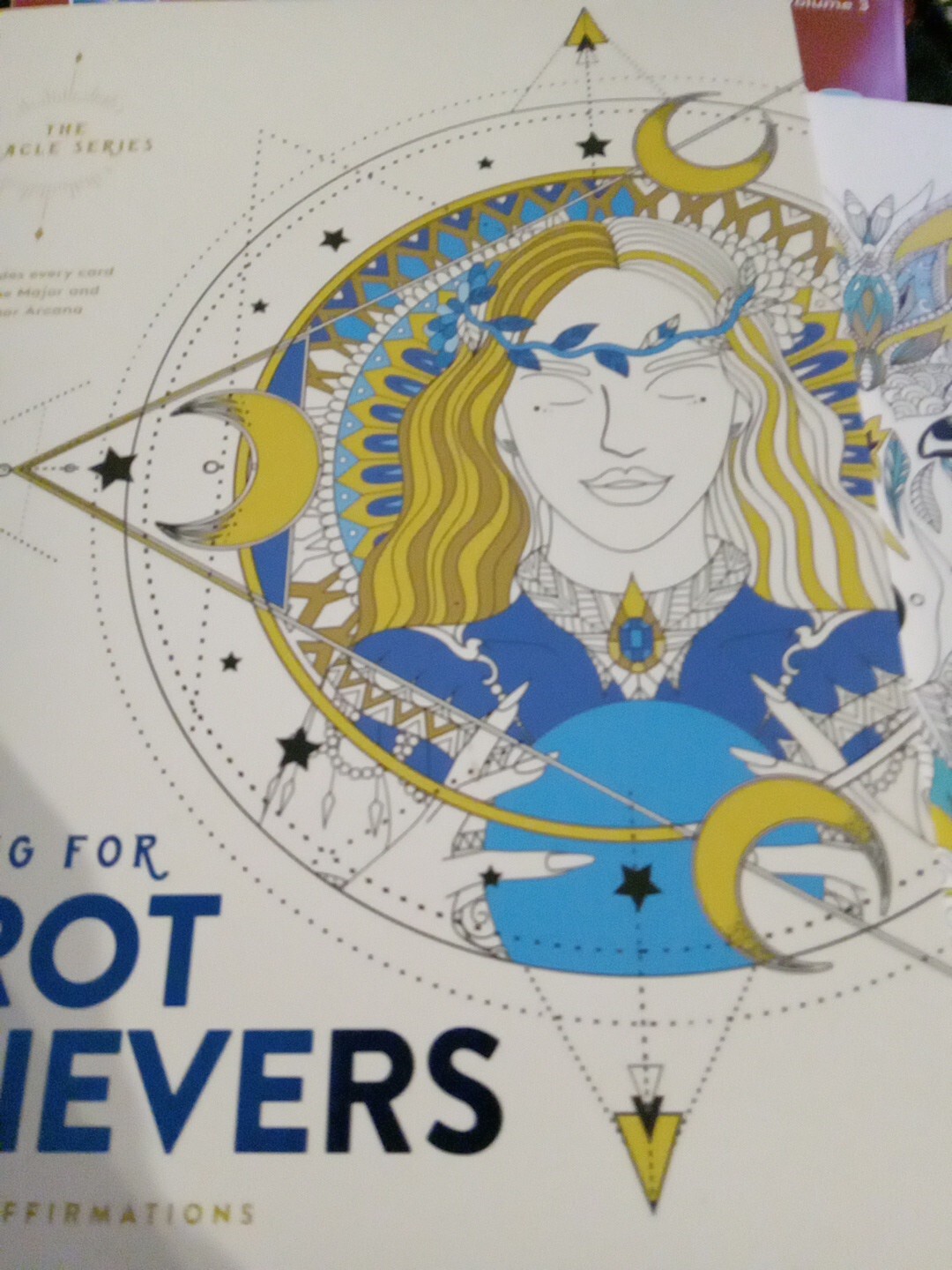 Tarot Coloring Book for Spiritual Seekers and Believers