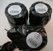 3 Rolls RD-S01C2 4" x 140' Continuous Paper Labels