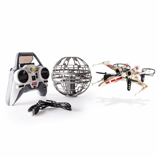 Disney Star Wars Air Hogs Rebel Assault Drones RC Flying X-Wing Vs Death Star - Picture 4 of 13