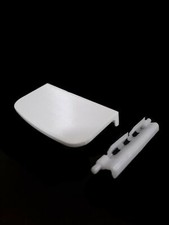 Curry’s Essentials CUR55W12 Freezer Door Handle & Lock For Fridge - Compatible