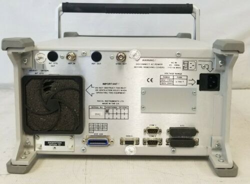Racal Instruments 6103E Digitalradio Test Set/ - Bild 3 von 3