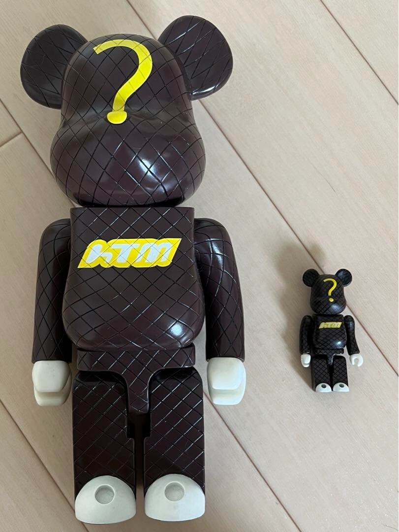 Bearbrick Nike hg hTm Hiroshi Fujiwara 400% 100% SET BE Bearbrick Nike hg hTm Hiroshi Fujiwara 400% 100% SET BE