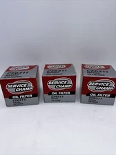 Set Of 3 CF6311 Engine Oil Filters For Lexus Toyota Pontiac Scion Models