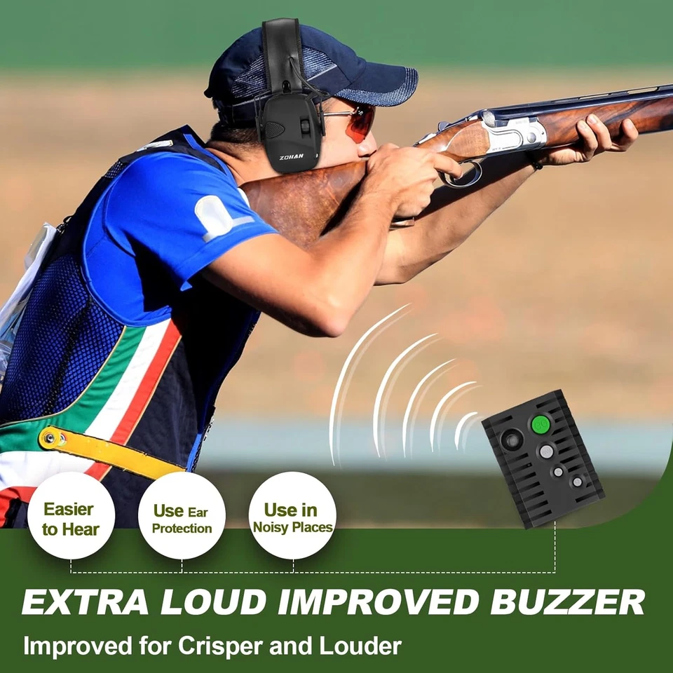 ZOHAN Upgraded Shot Timer for Shooting Competition - Shot Timers for Firearms wi - Image 4 of 4