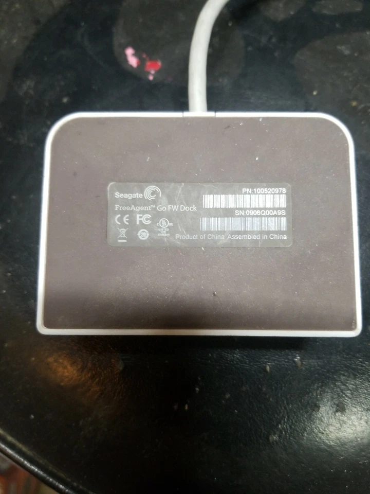 Seagate Free Agent Go Dock For Back-up and Sync- Tested & Working! - Image 2 of 2