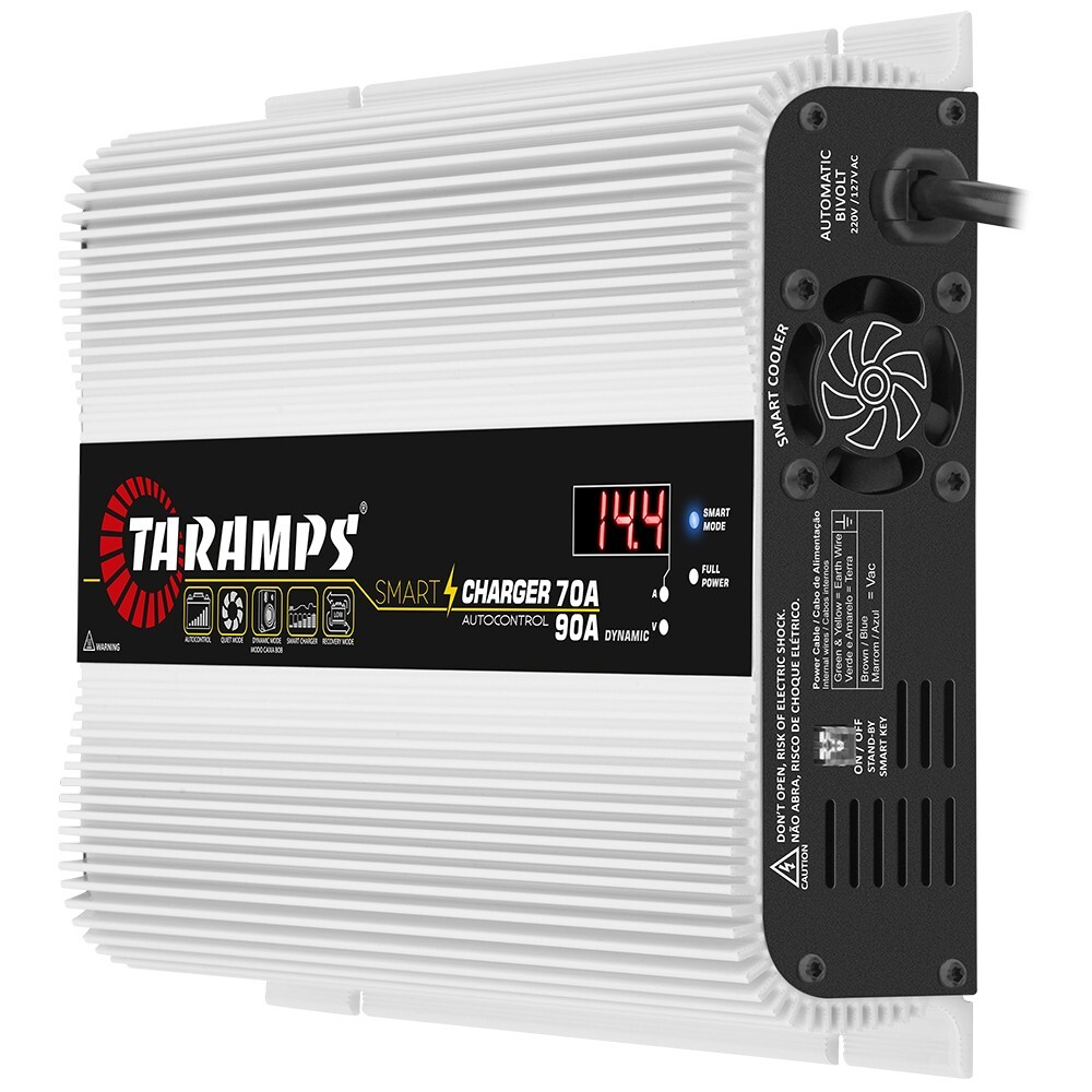 Taramps Smart Charger 70/90A Battery Charger 90A Dynamic Mode Car