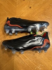 Women  s Adidas Copa Sense FG Black Red Soccer Cleats GW3608 Size 7 NEW