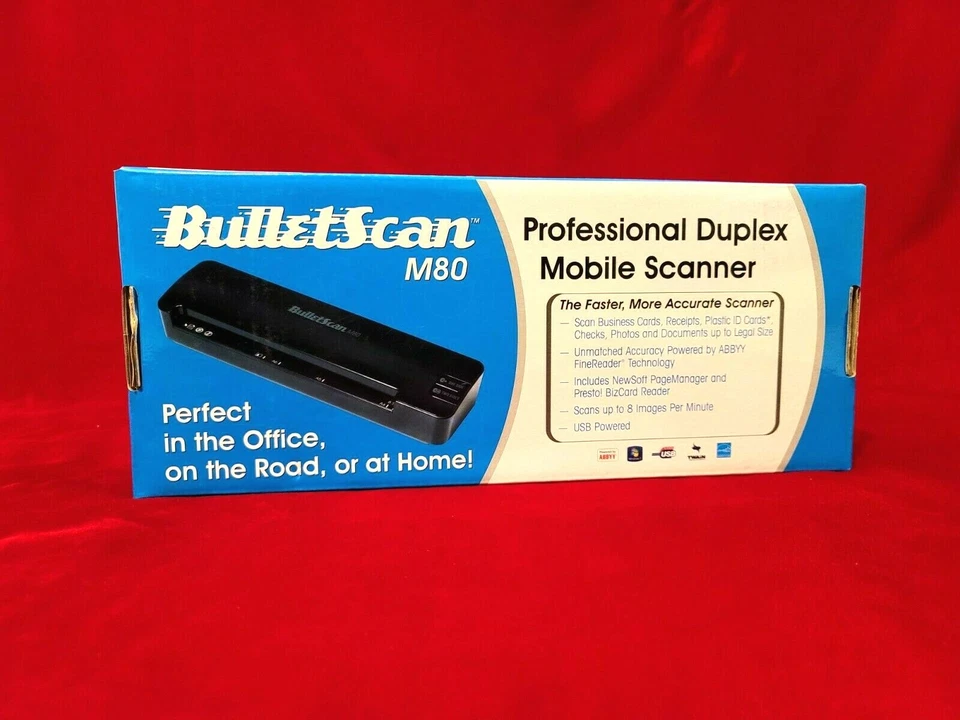 iVina BulletScan M80 Mobile Color Duplex Scanner M802080 (Brand New Sealed) - Image 2 of 4