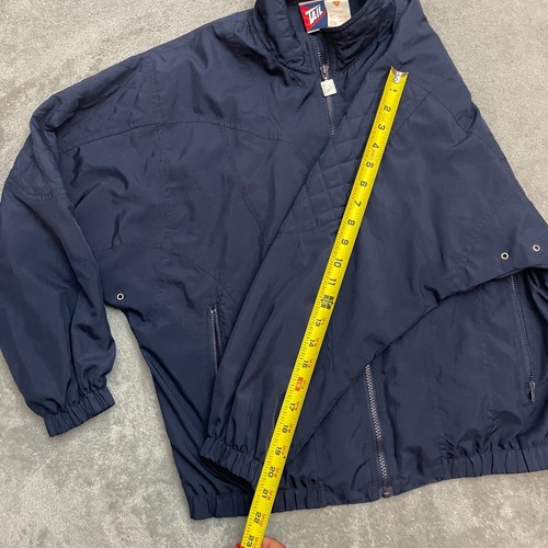 Vintage Tail Golf Full Zip Windbreaker Jacket Size XS Navy Blue - Picture 7 of 13