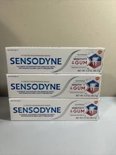 Sensodyne Sensitivity & Gum Whitening Toothpaste 3.4oz Each Box (3-Pk) Exp 10/25