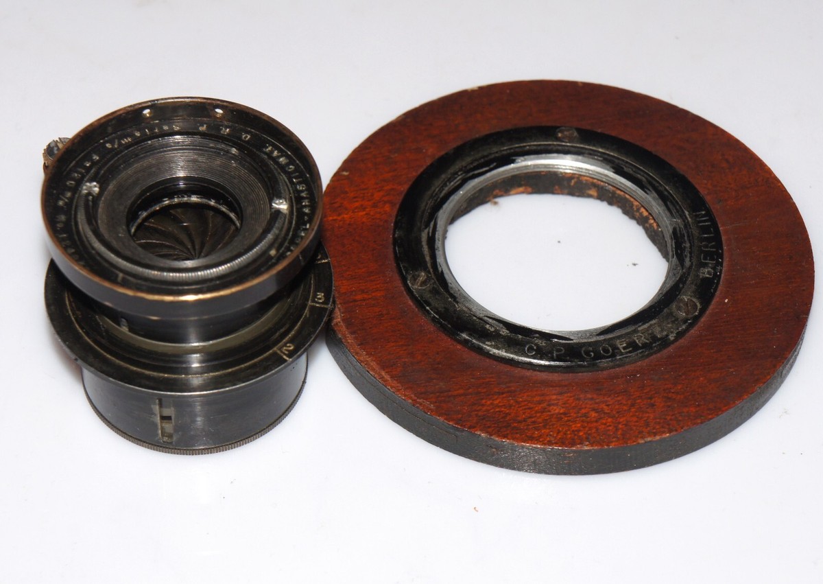 RARE Goerz Berlin C.P.Doppel-Anastigmat Serie III 120 mm F6.8