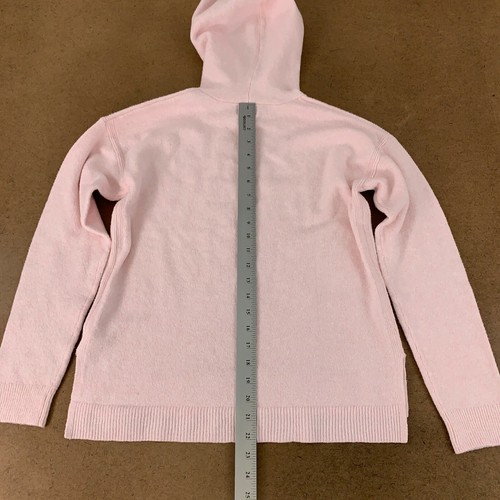 Old Navy Girls Size XXL (16) Blush On You Pink Hooded Pullover Knit Sweater NWOT - Picture 6 of 7