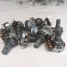 15 ALPHA POTENTIOMETERS, M SERIES, 16mm, 10kA, Audio