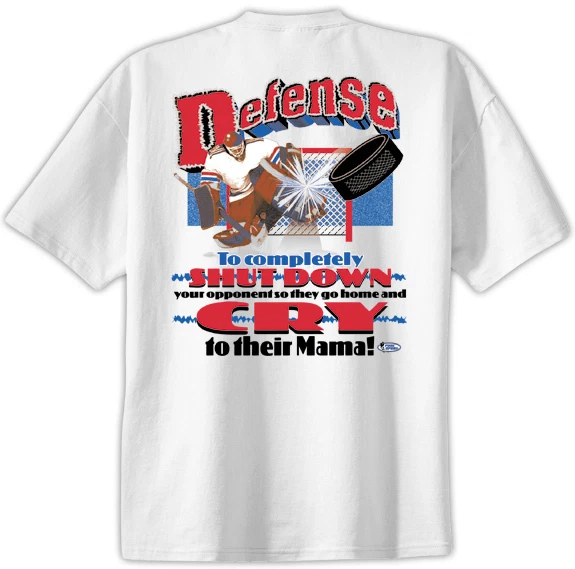 Hockey hotsell defense shirt