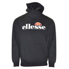 Ellesse Milano Men's Hooded Sweatshirt Loose Fit Long Sleeve