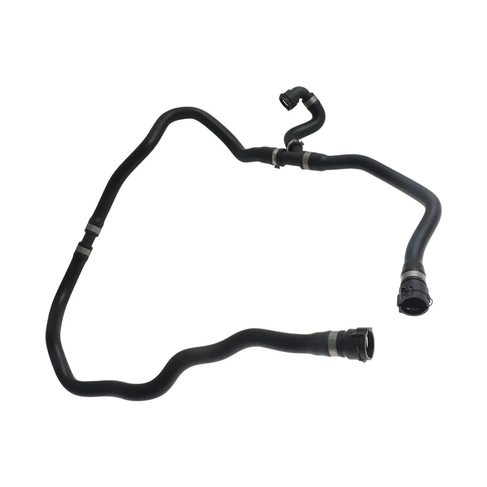 Base de manguera de refrigerante de motor negra transmisión automática apta para BMW 525i 530i 2004-2005 Foto 2 de 4