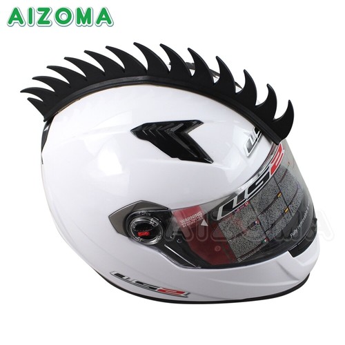 Spikes Decal Strip 3M Stick Dirtbike Rubber Helmet Mohawk Warhawk Dirtbike Ski - Picture 10 of 11