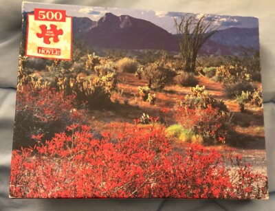 Hoyle Jigsaw Puzzle Gloreita Canyon Anza-Borrego State Park CA 500 Pcs  1997