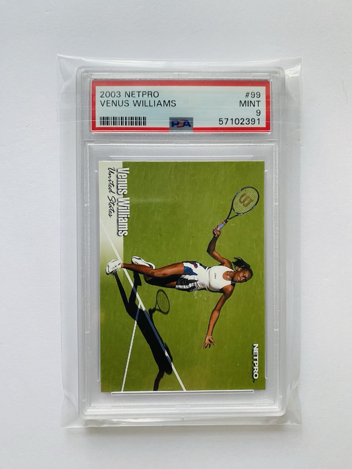 2003 NetPro Venus Williams #99 PSA 9
