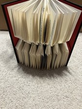 Upcycled Book Art Unique Decor Gift Sustainable Hardcover