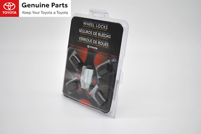 2022-2025 TOYOTA GR 86 BLACK WHEEL LOCK SET PT276-18220-02 GENUINE