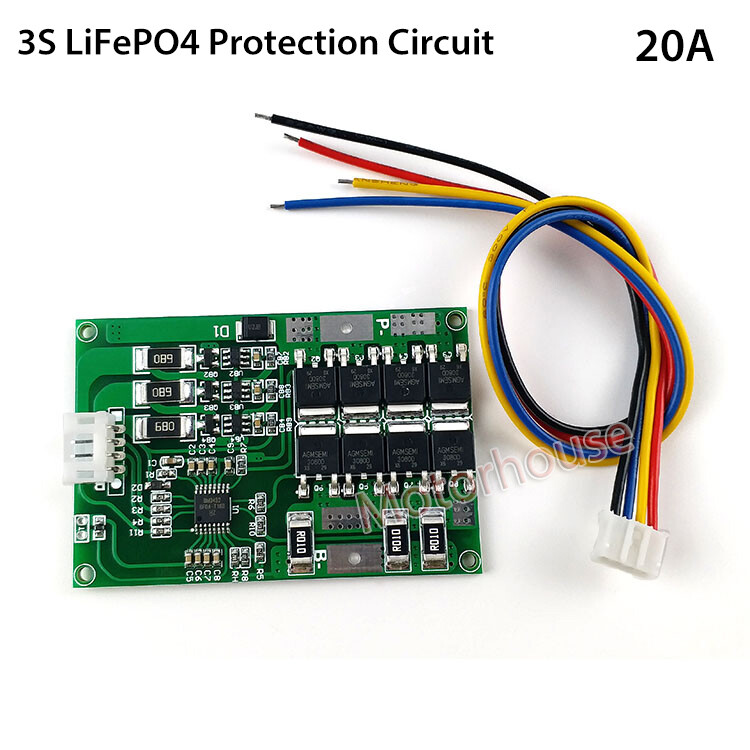 3S 20A LI-ION Lithium Battery 18650 Charger PCB BMS Protection Board Cell 12.6V $1.50 - CA