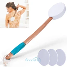 18" Back Lotion Applicator w/3 Replaceable Pads,  Sunscreen Applicator for Cream