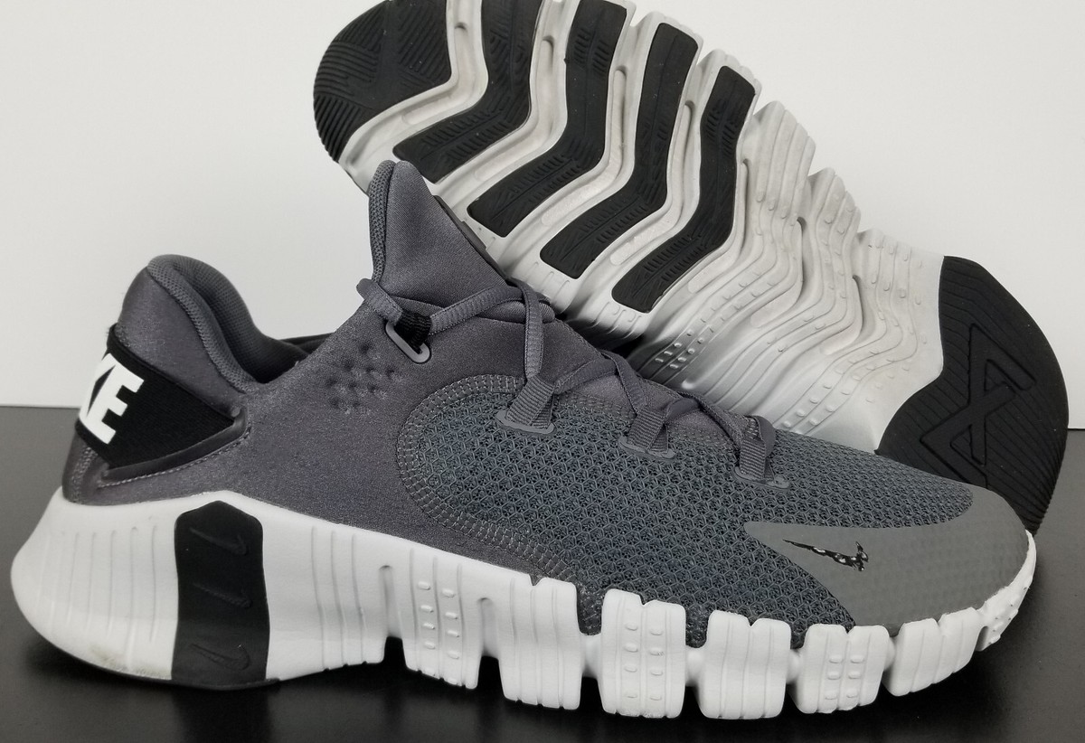 NIKE FREE METCON 4 IRON GREY GYM TRAINING RUNNING SHOES 
