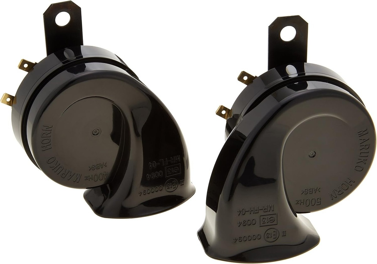 Maruko Super Giga Horns 500hz and 400hz for 12v Made in Japan JDM