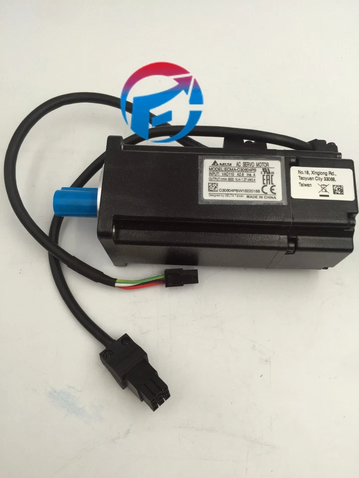 Delta AC Servo Motor AB Series ECMA-C30604PS 60mm 220V 3000rpm keyway 400W 0.4KW - Image 4 of 4