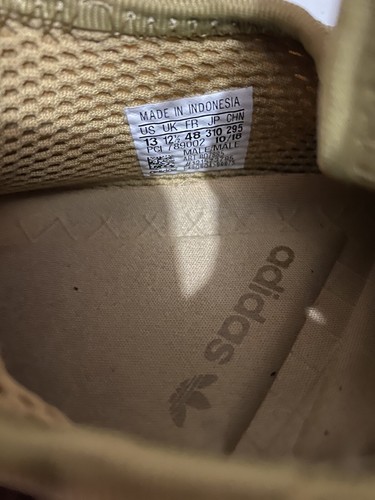 Zapatos raros Adidas Deerupt Raw Sand Marrón Runner Para Hombre BD7885 Talla 13 - Imagen 7 de 9