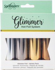 Spellbinders Glimmer Foil Variety Pack-Essential Metallics