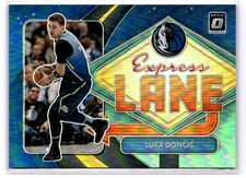 2020-21 Donruss Optic #13 Luka Doncic Express Lane Blue #/85