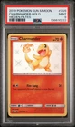 2019 POKEMON SUN & MOON HIDDEN FATES #SV6 CHARMANDER-HOLO PSA 9
