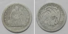 X7687  1877-S Liberty Seated Quarter 25c, Good