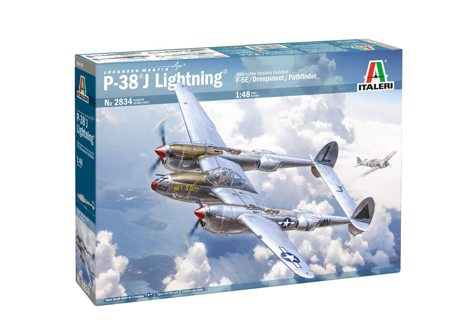 Italeri 2834 148 P-38J ETO - Модельбау Баузац Стендмодельбау Бастельн Хо 10190₽
