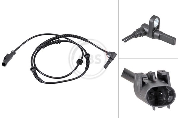 A.B.S. ABS Sensor Raddrehzahl 31768 FüR 500X Renegade Jeep Fiat 334 AXN1B AXR11-image