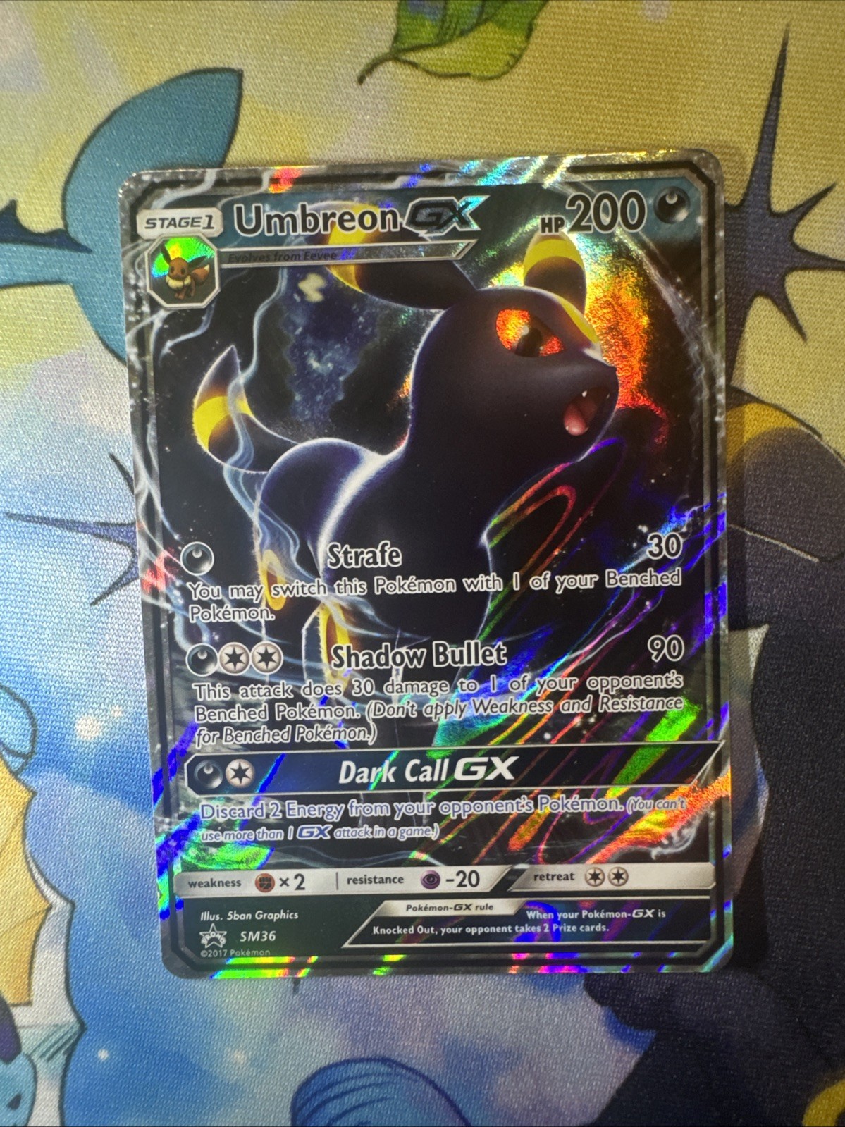 Umbreon GX  #SM36 Black Star Promo