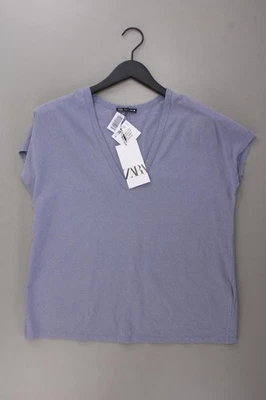 Chemise femme Zara taille 42, L neuve avec étiquette coton bleu - Photo 1/4