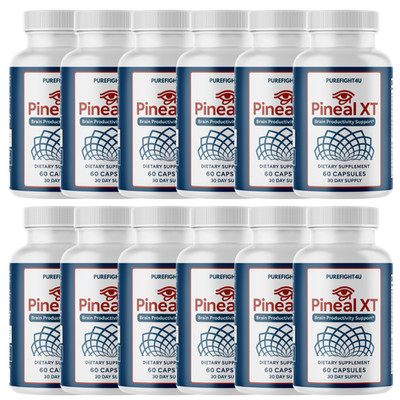 Pineal XT Supplement, Energy & Pineal Gland Function Support   12 Bottles