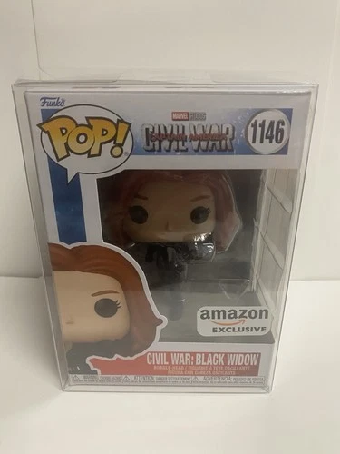 Funko Pop! Vinyl: Marvel Captain America: Civil War Black Widow #1146 Amazon Ex