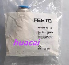 1PC Festo HB-3/8-QS-12 No. 153459 Check Valve