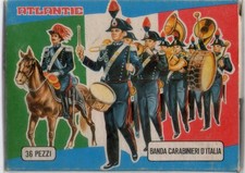 soldatini Atlantic scala H0 1:72. Anni 70 vintag 9005.BANDA CARABINIERI D'ITALIA